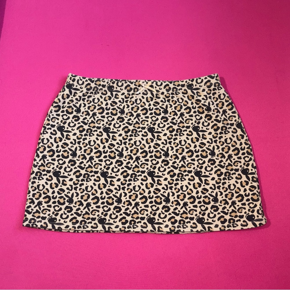 PacSun Leopard Print Mini Skirt